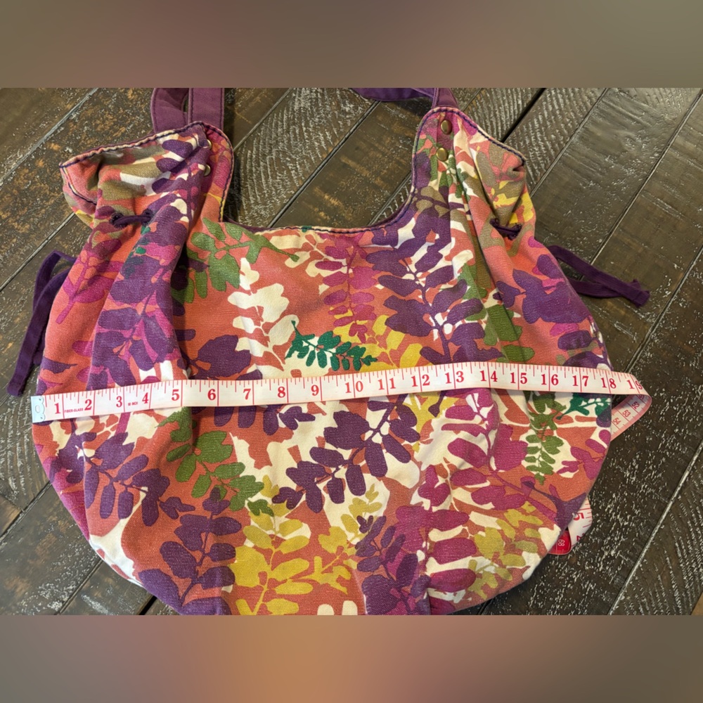 Lucky Brand Purple and Pink Floral Shoulder Bag - Picture 11 of 11